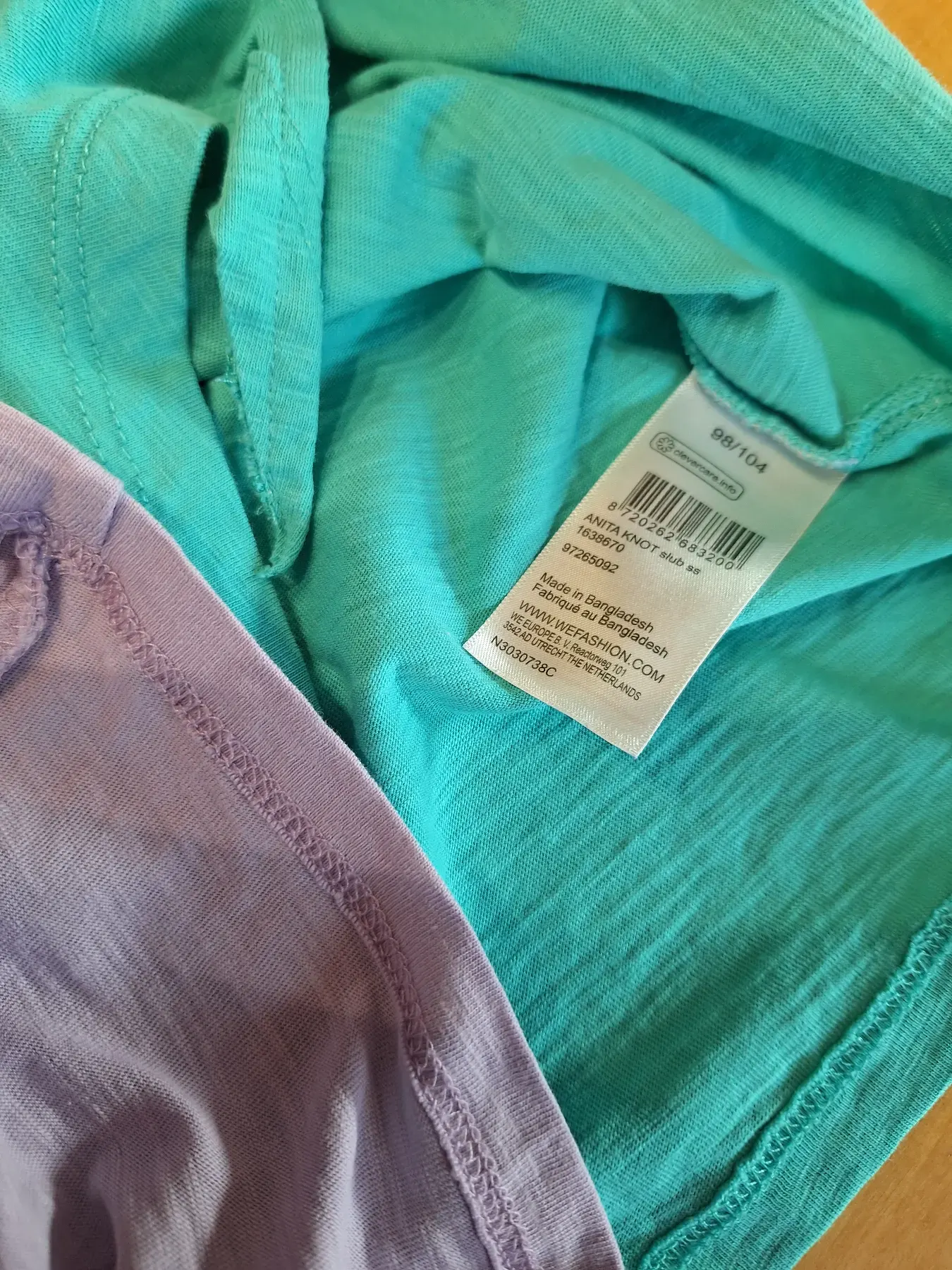 We Fashion Knoten Shirts 98/104