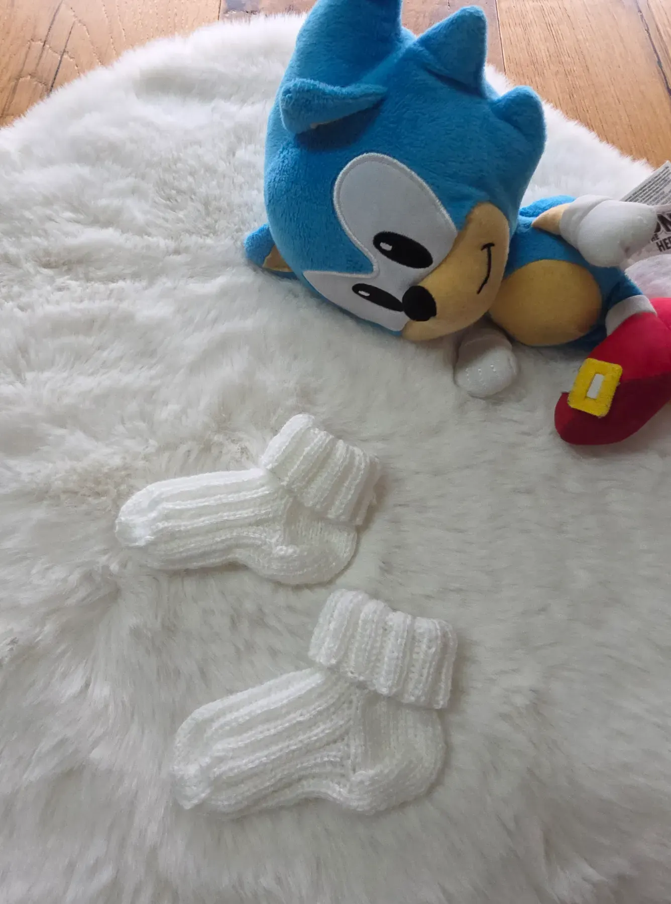 Stricksocken Baby Neu