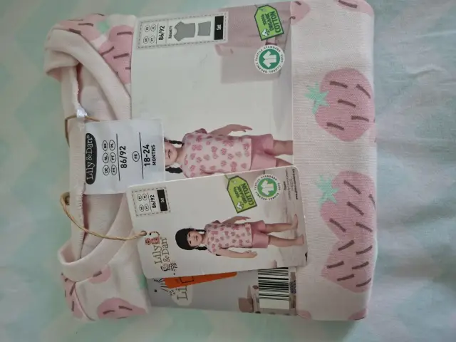 🍓 Süßes Erdbeer Sommer Set von Lily & Dan  Neu mit Etikett