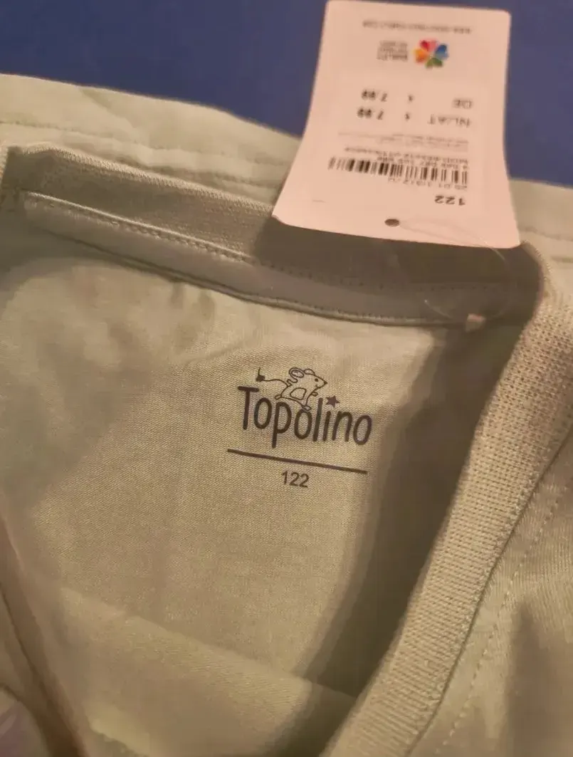 5. Geburtstag T-Shirt Größe 122 Topolino