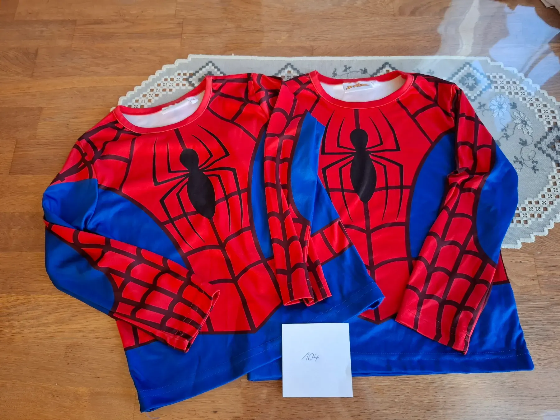 Spiderman Langarmshirt set