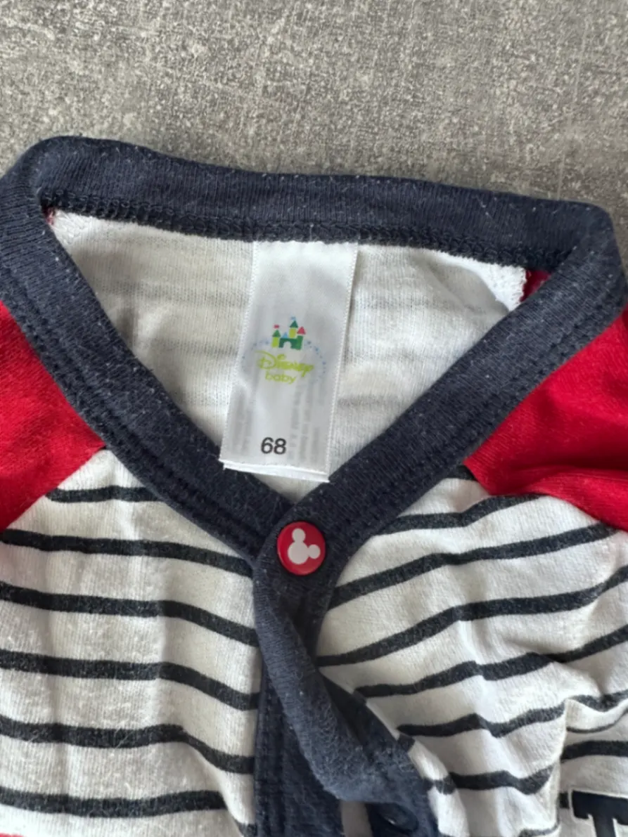 1 Teiler Schlafanzug mit Mickey Mouse
