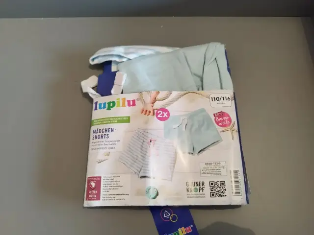 2er Set Shorts Lupilu Größe 110/116 - neu