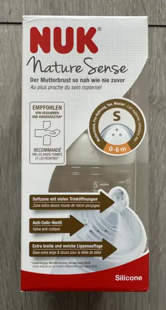 Flasche Babyflasche NUK Nature Sense
