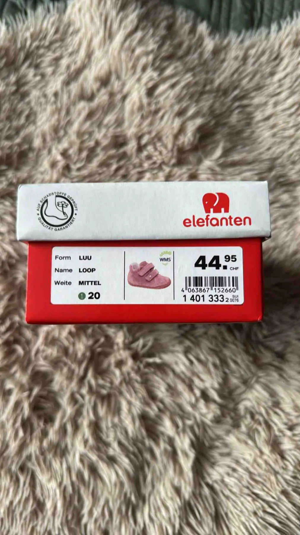 Elefanten Elefanten Schuhe, Größe 20