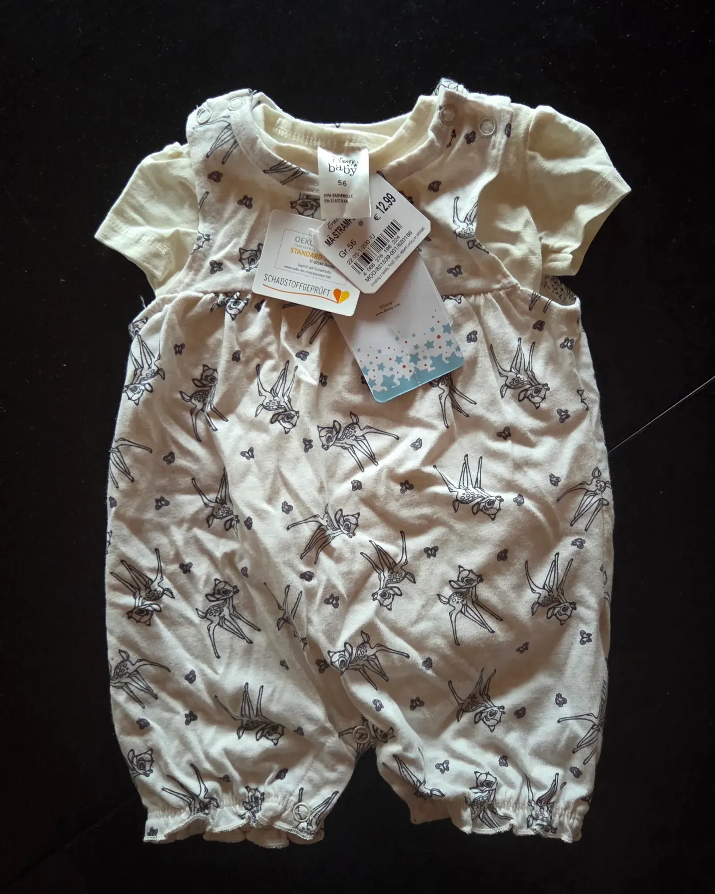 Süßes 2-Teiler Set: Shirt & Bloomer - Gr. 56