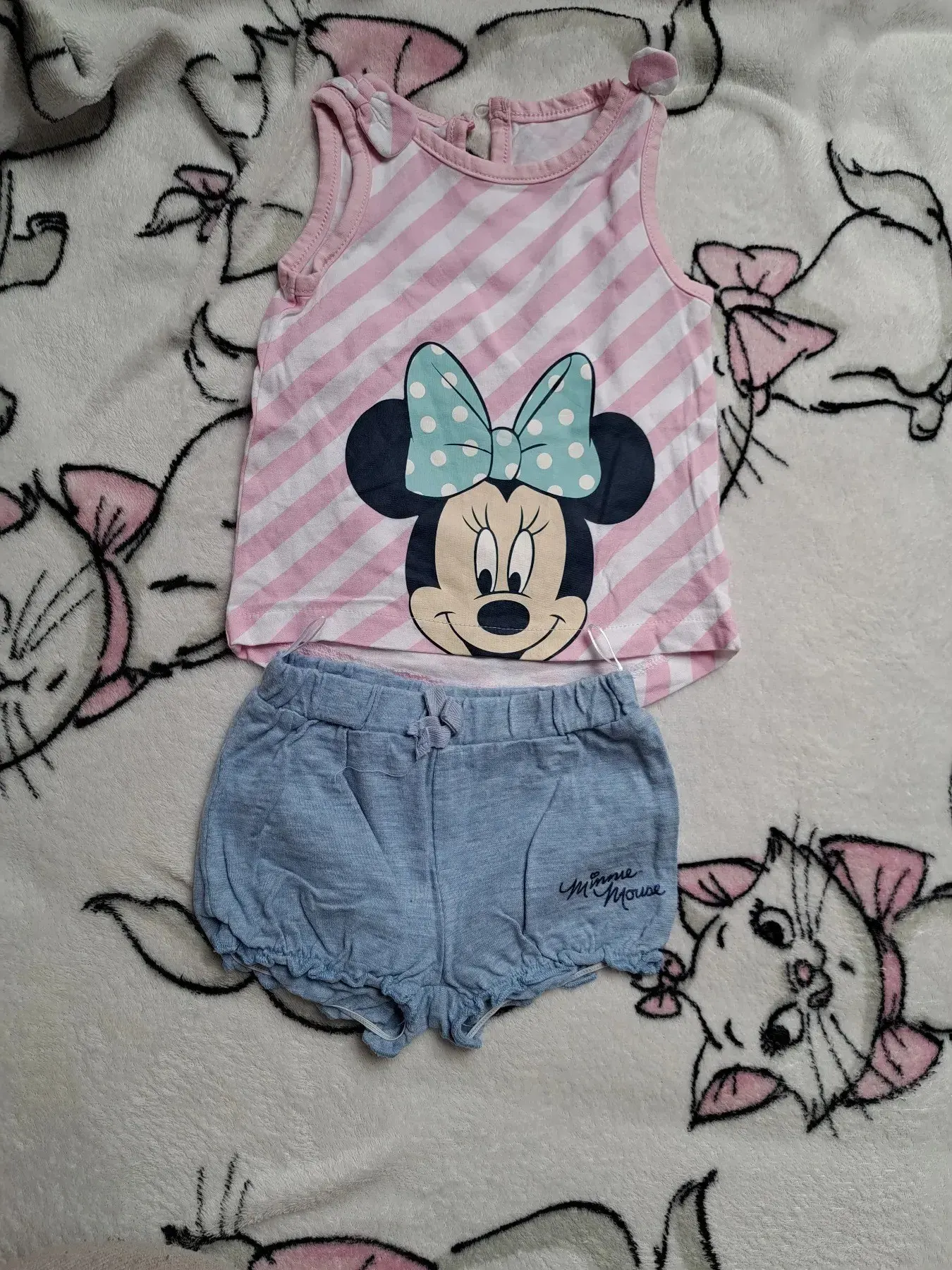2 tlg Sommer set Disney minnie Maus gr. 68