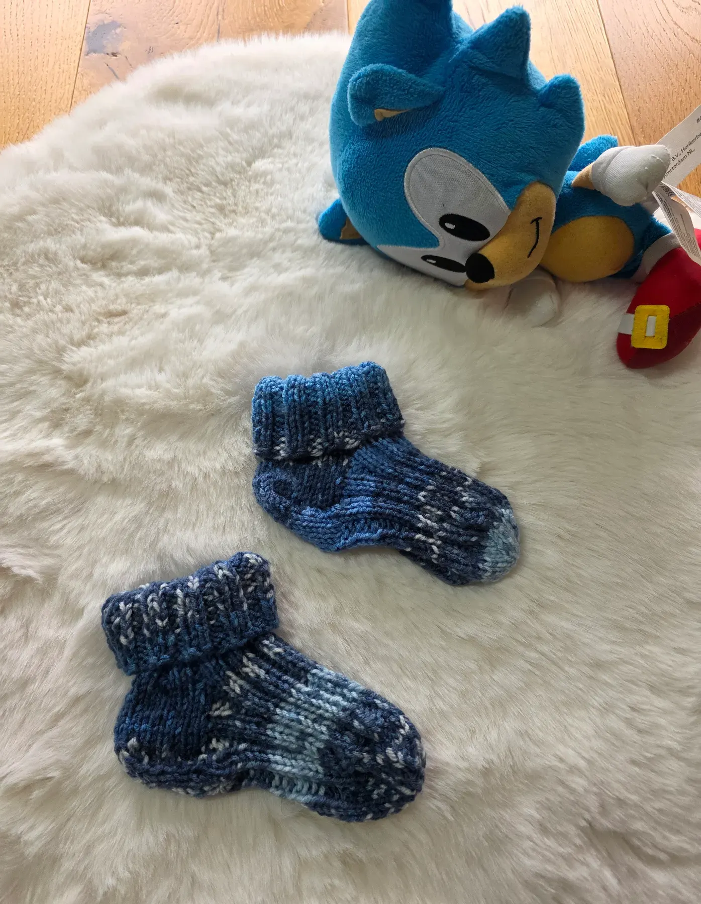 Stricksocken Baby Neu