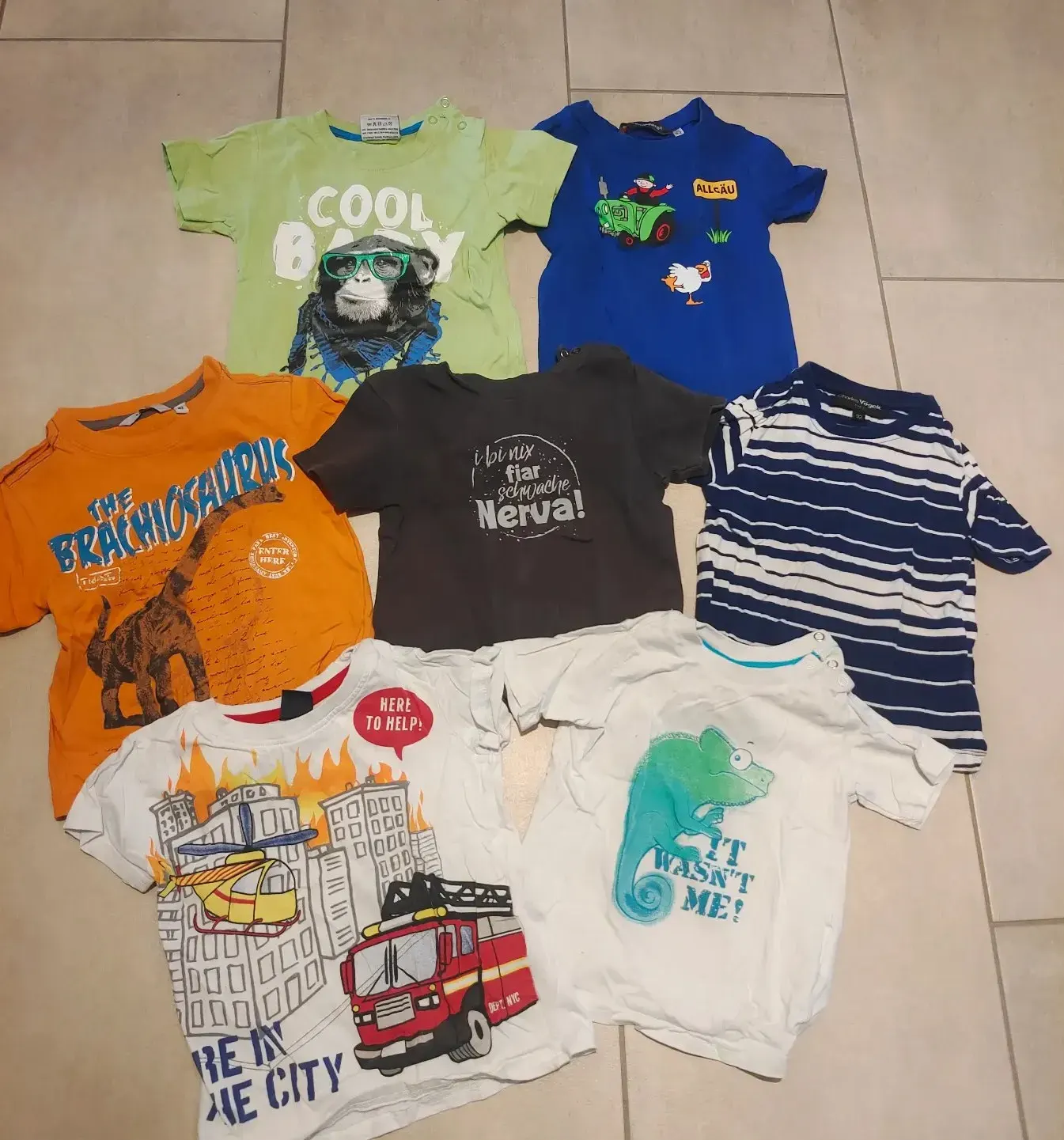 T-Shirt Paket Gr. 92