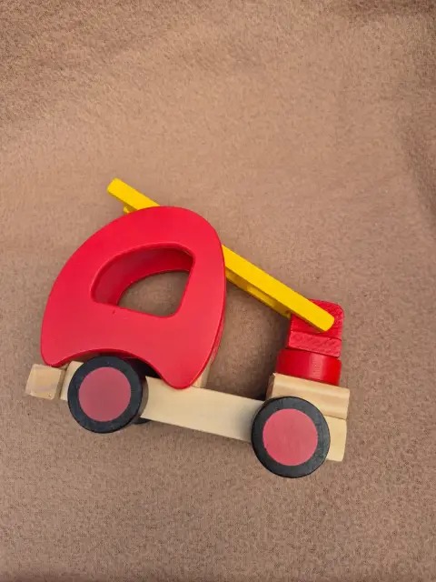 Holzfeuerwehr Holzauto, Jungen, Windel