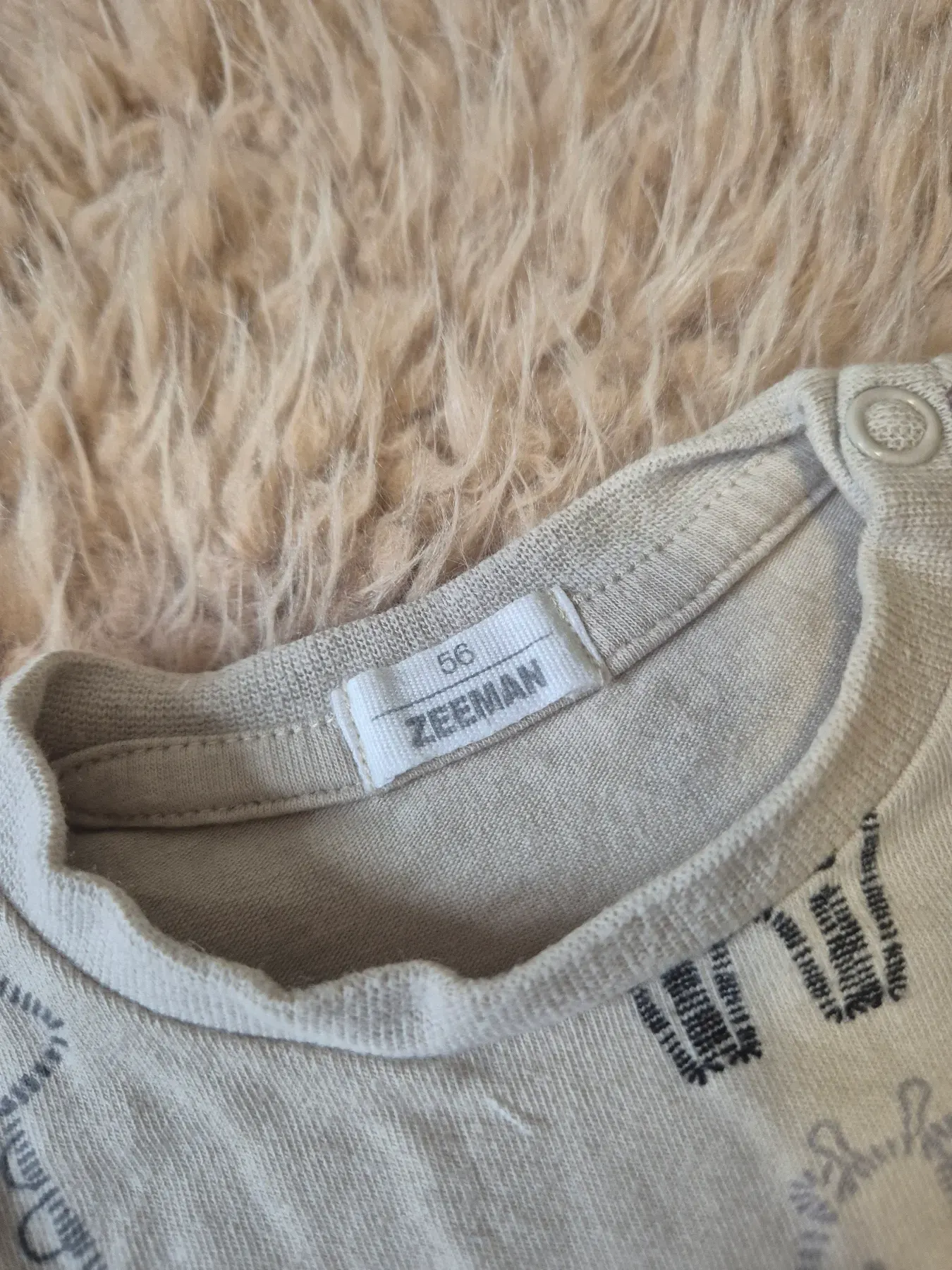 Langarmshirt Zeeman Größe 56 Giraffen