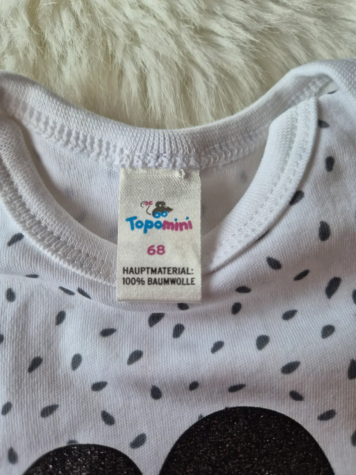 Baby Set Gr. 68 | Topomini – Body Shorts Mütze