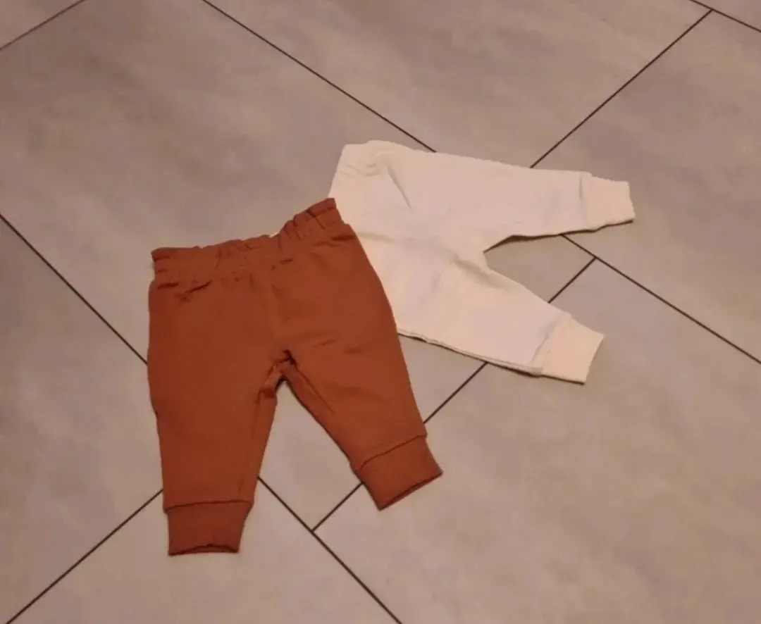 Hosen Set 2er Größe 62/68 von Pocopiano