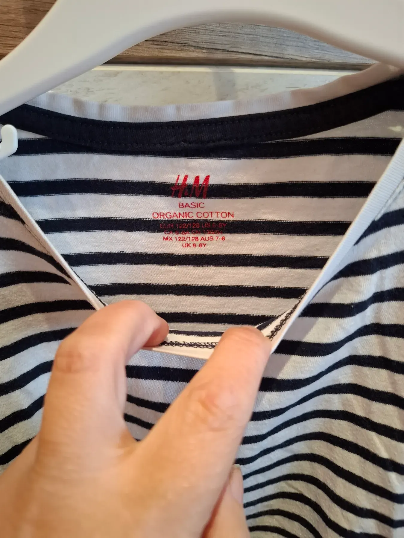 H&M Basic Tshirt 122/128