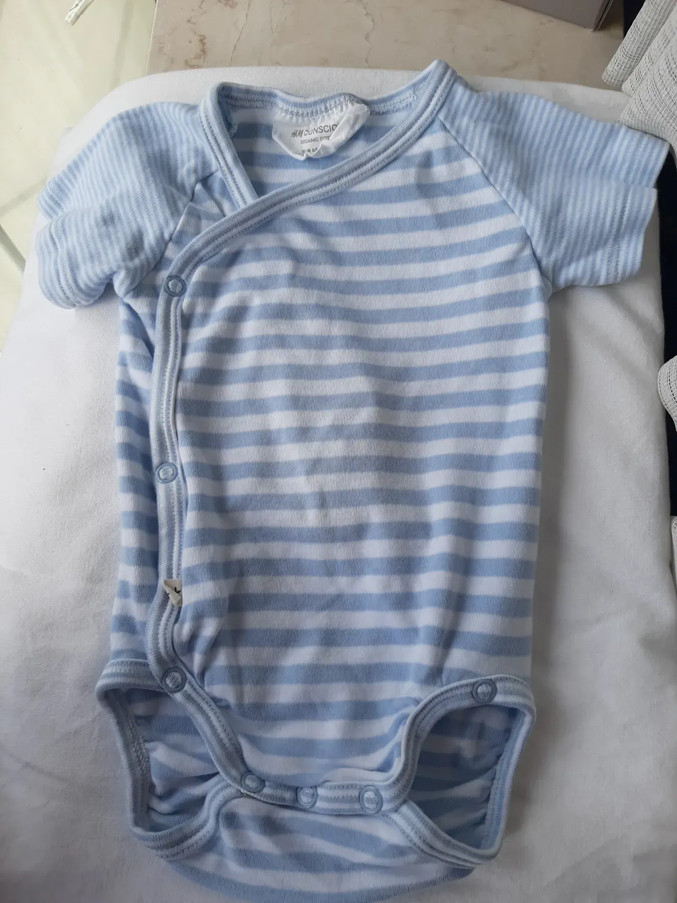 H&M H&M  Wickel Kurzarm Body Gr 68