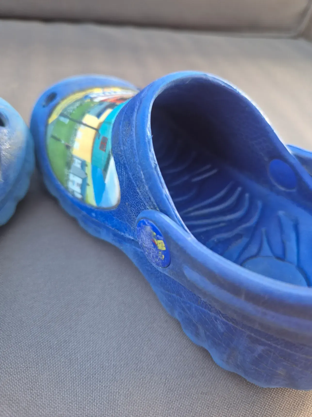 Gummischuhe Hausschuhe Badeschuhe, Jungen, Feuerwehrmann Sam, Größe 25