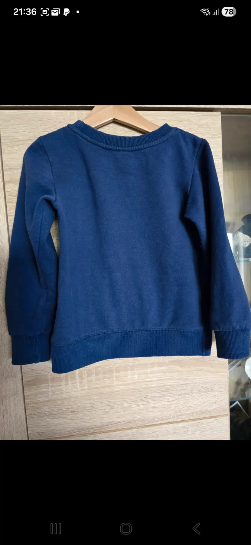 Mädchen Sweatshirt Größe 110/116