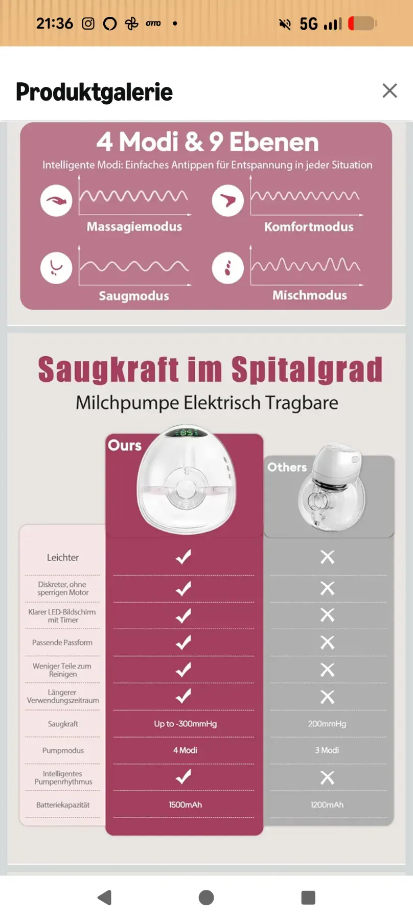 Milchpumpe