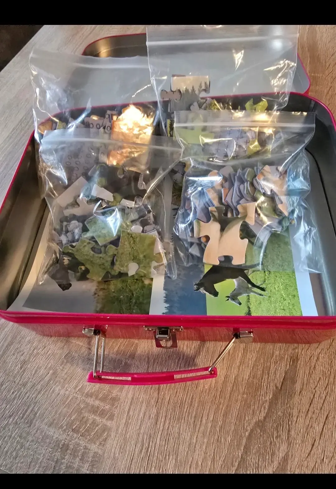 Neuer Schmidt Puzzle Koffer