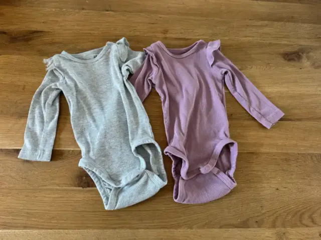 H&M Doppelpack Bodys Gr 62