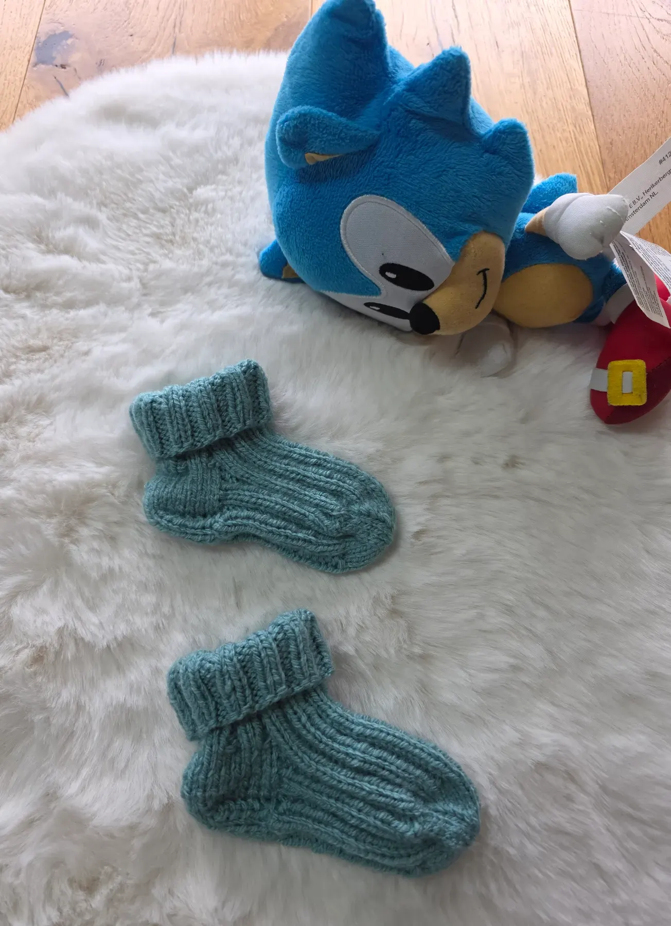 Stricksocken Baby Neu