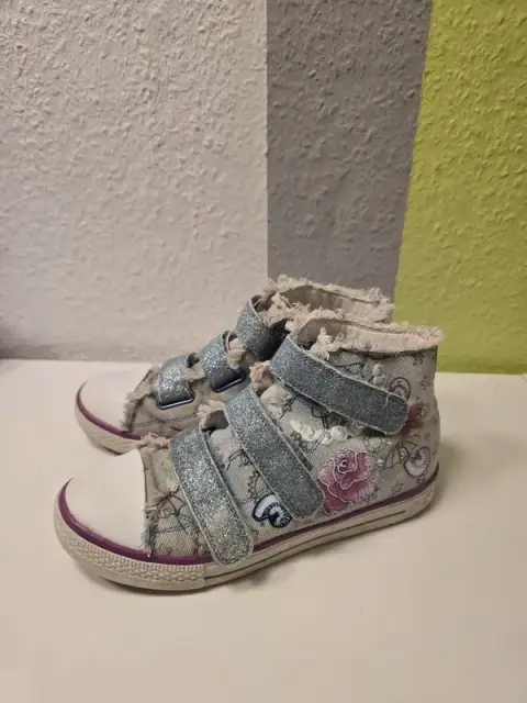 Schuhe Glitzer Gr. 35