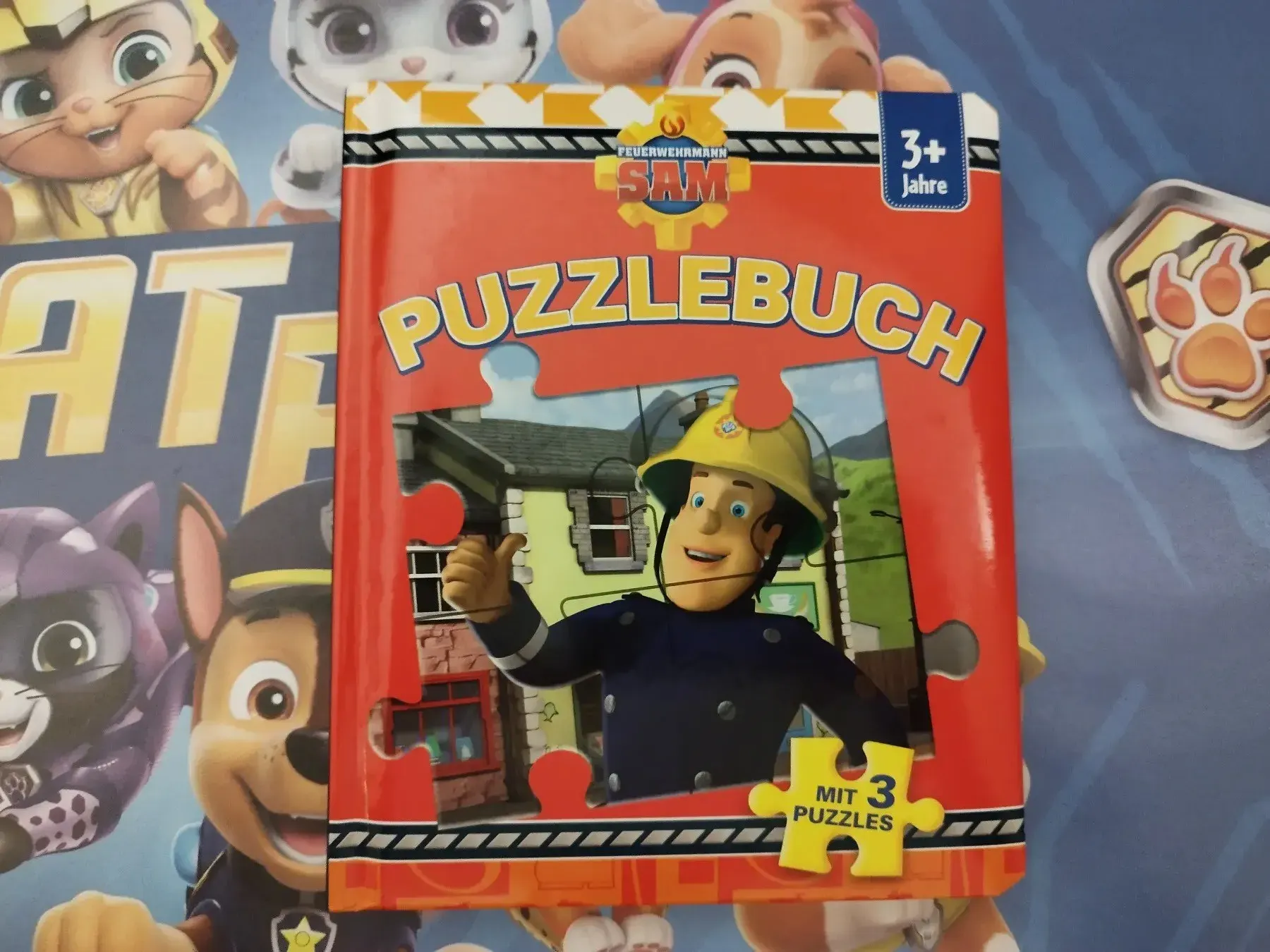 Puzzlebuch Feuerwehrmann Sam