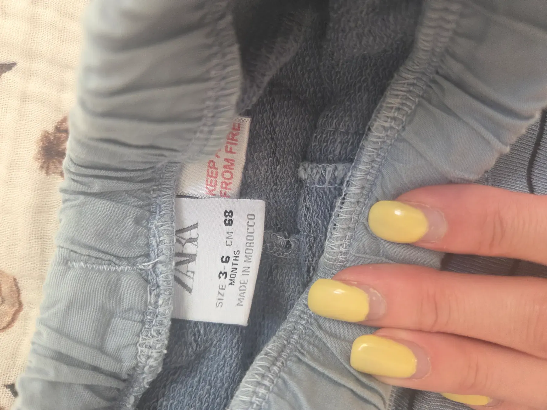 Zara Zara Hose Blau