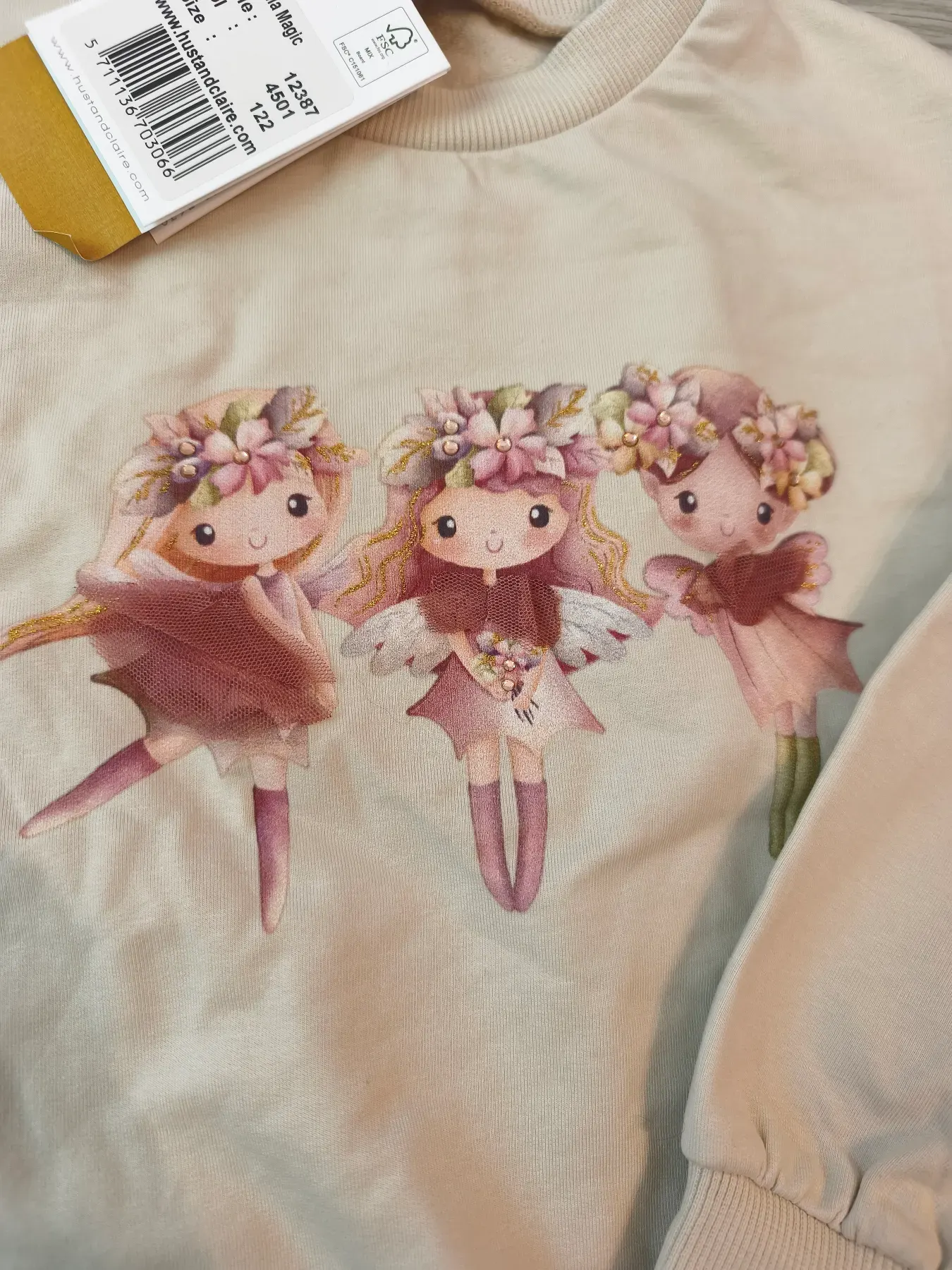 Hust & Claire Mädchen Pullover 122 Fee