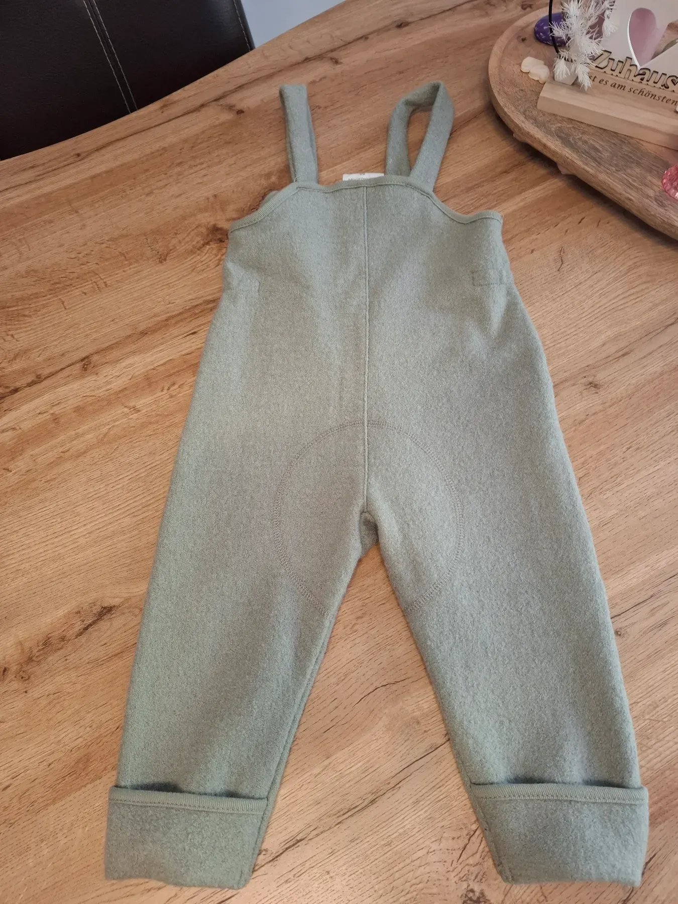 Latzhose Wollwalk Größe 80 Topomini