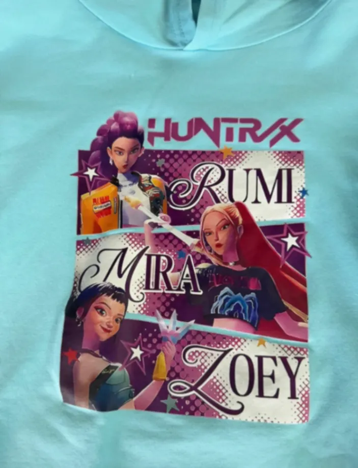3 Huntrix Hoodies Gr.164