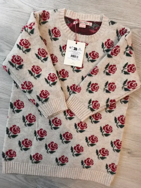 Konges Slojd Mädchen Kleid Wolle 104 110 neu