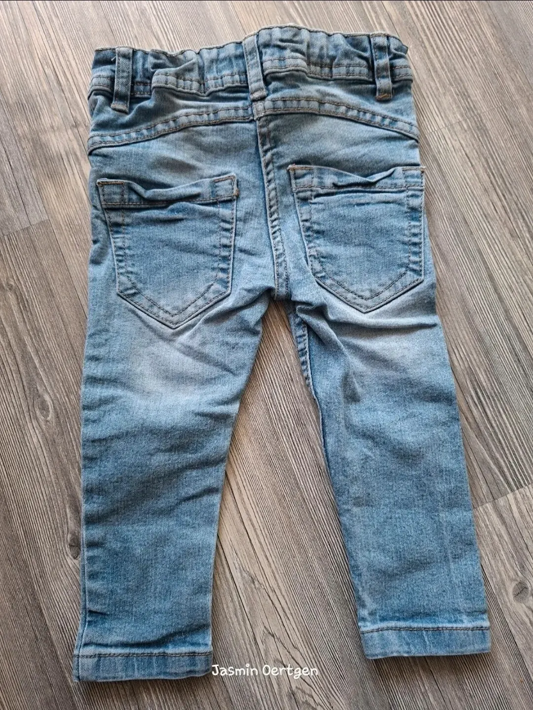 Jeans mit Blumen-Stickerei | PocoPiano | Gr. 86