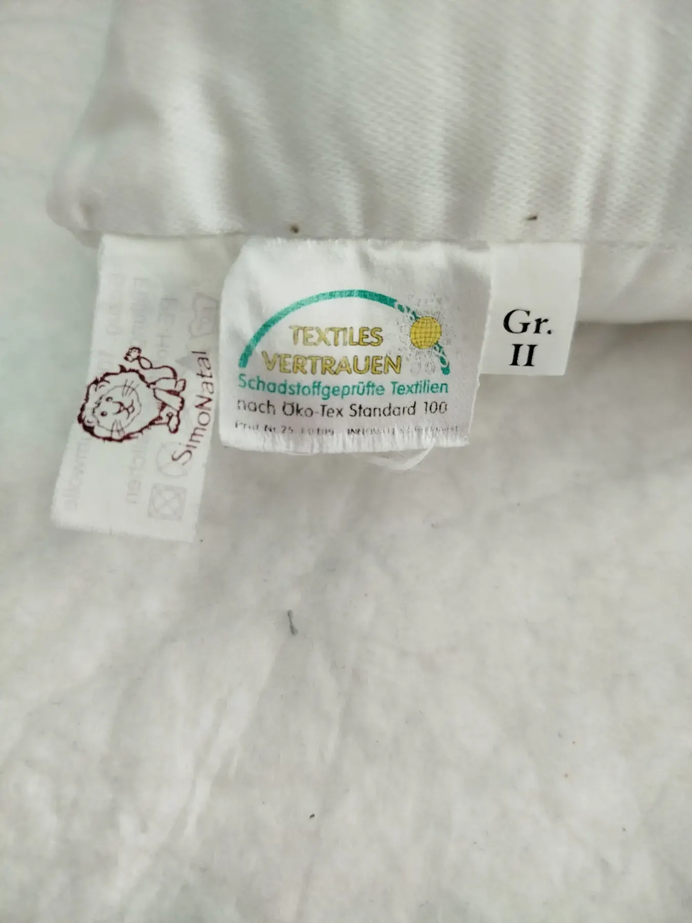 Platt Kopfkissen