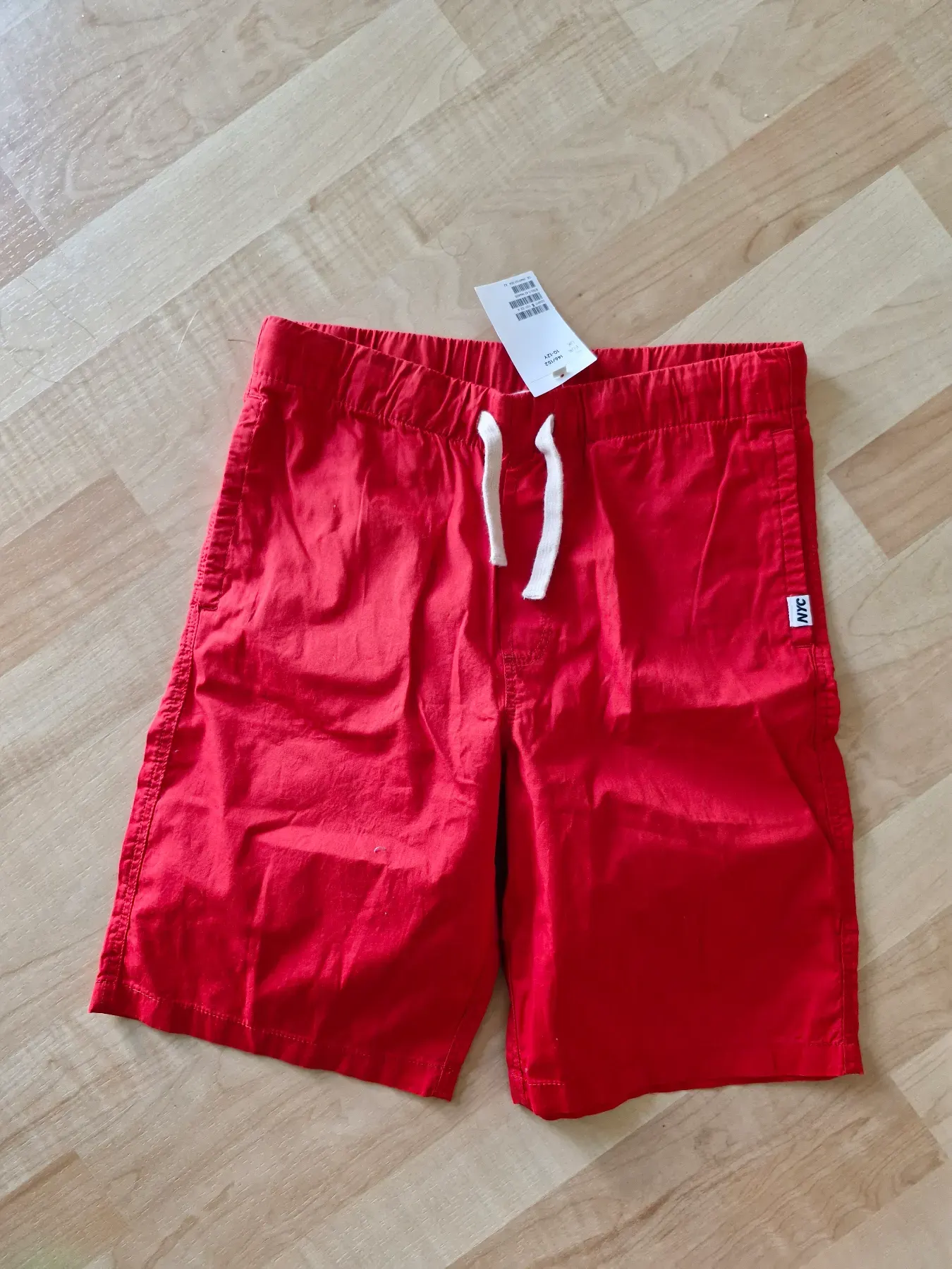 H&M knallrote Twillshorts NEU 146/152