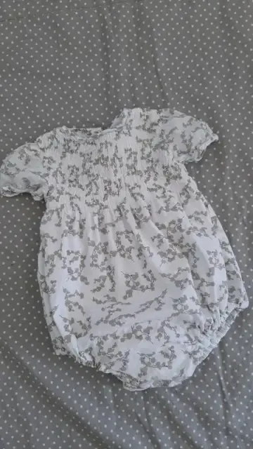 Neck & Neck Spieler Gr. 68/74 Mädchen, Baby Bloomers, Sommer, Mille Fleurs, Einteiler