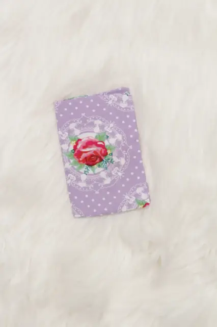 Impfpass-Hülle Rose Handmade
