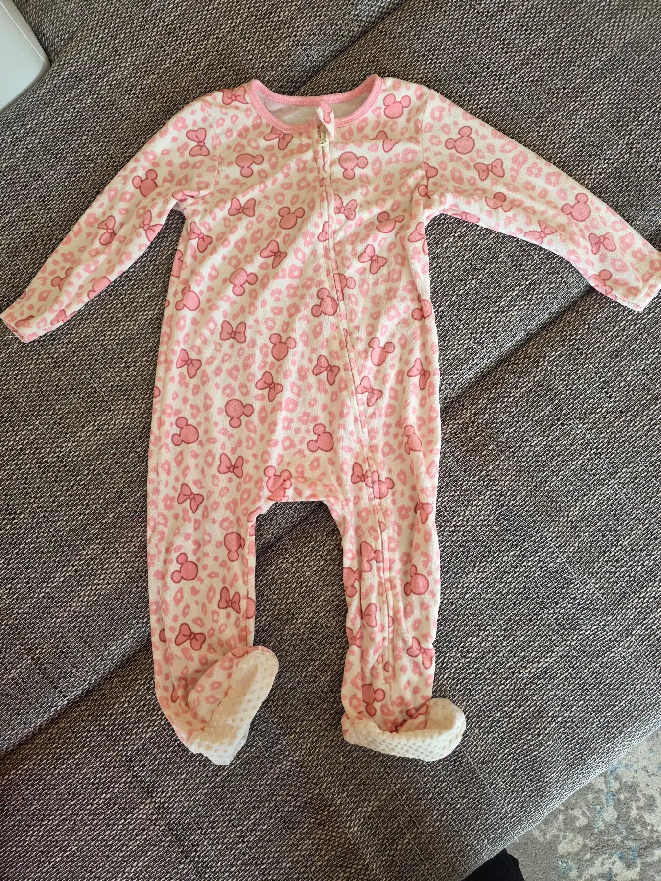 Disney Baby Schlafanzug Minnie Maus Rosa Gr. 98