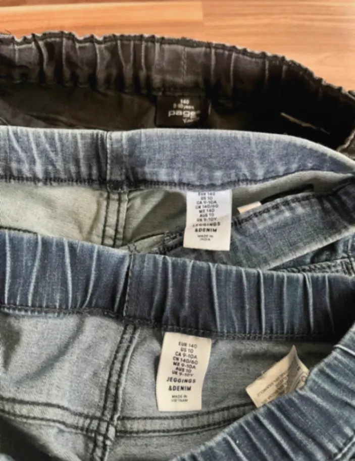 3 Jeans Jeggings Gr. 140