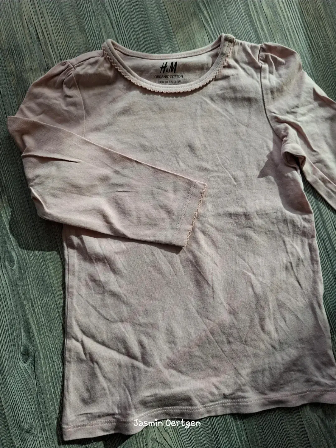 Langarmshirt aus Bio-Baumwolle | H&M | Gr. 98
