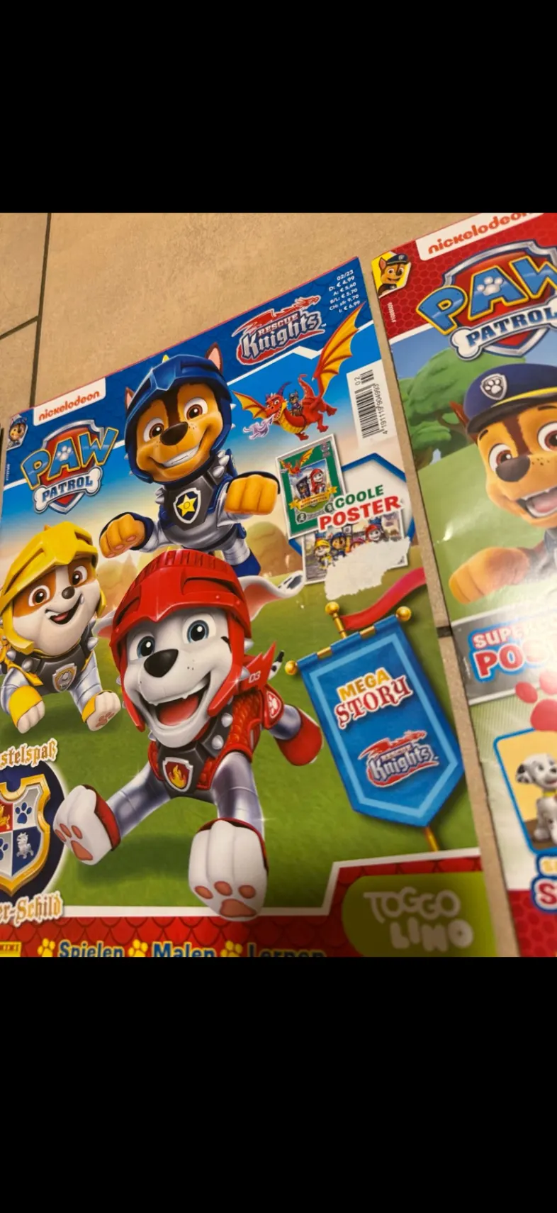 Paw Patrol Hefte Set - 6 Stück