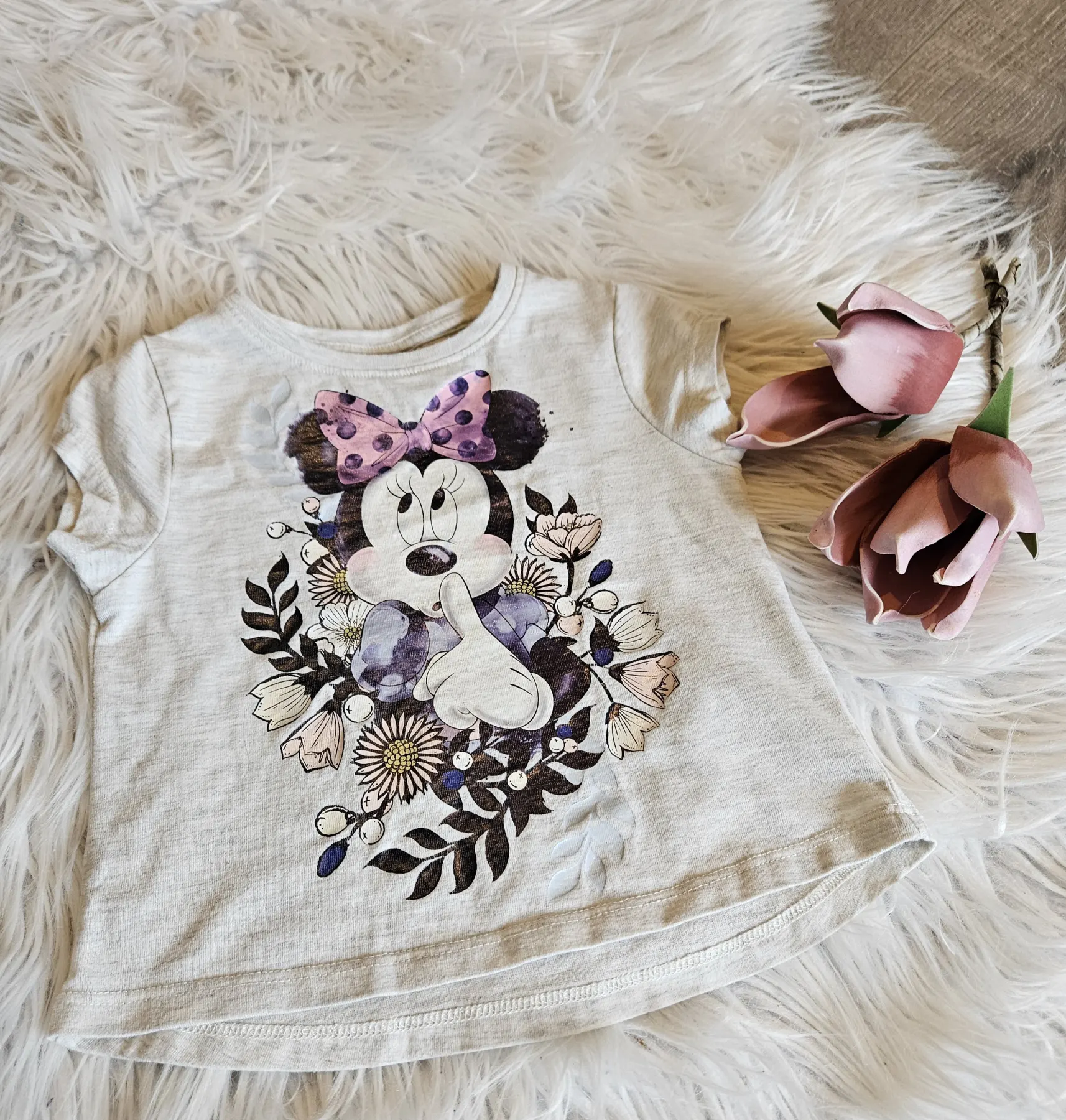 Disney ~Minnie Maus~ T-Shirt Gr. 74 Mädchen