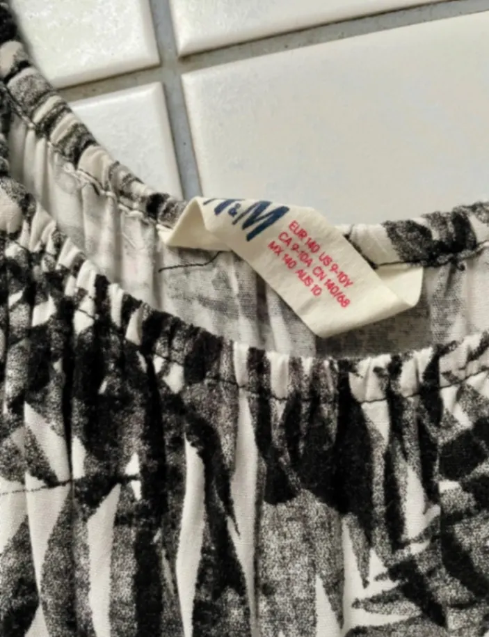 H&M Viskose Jumpsuit Gr. 140
