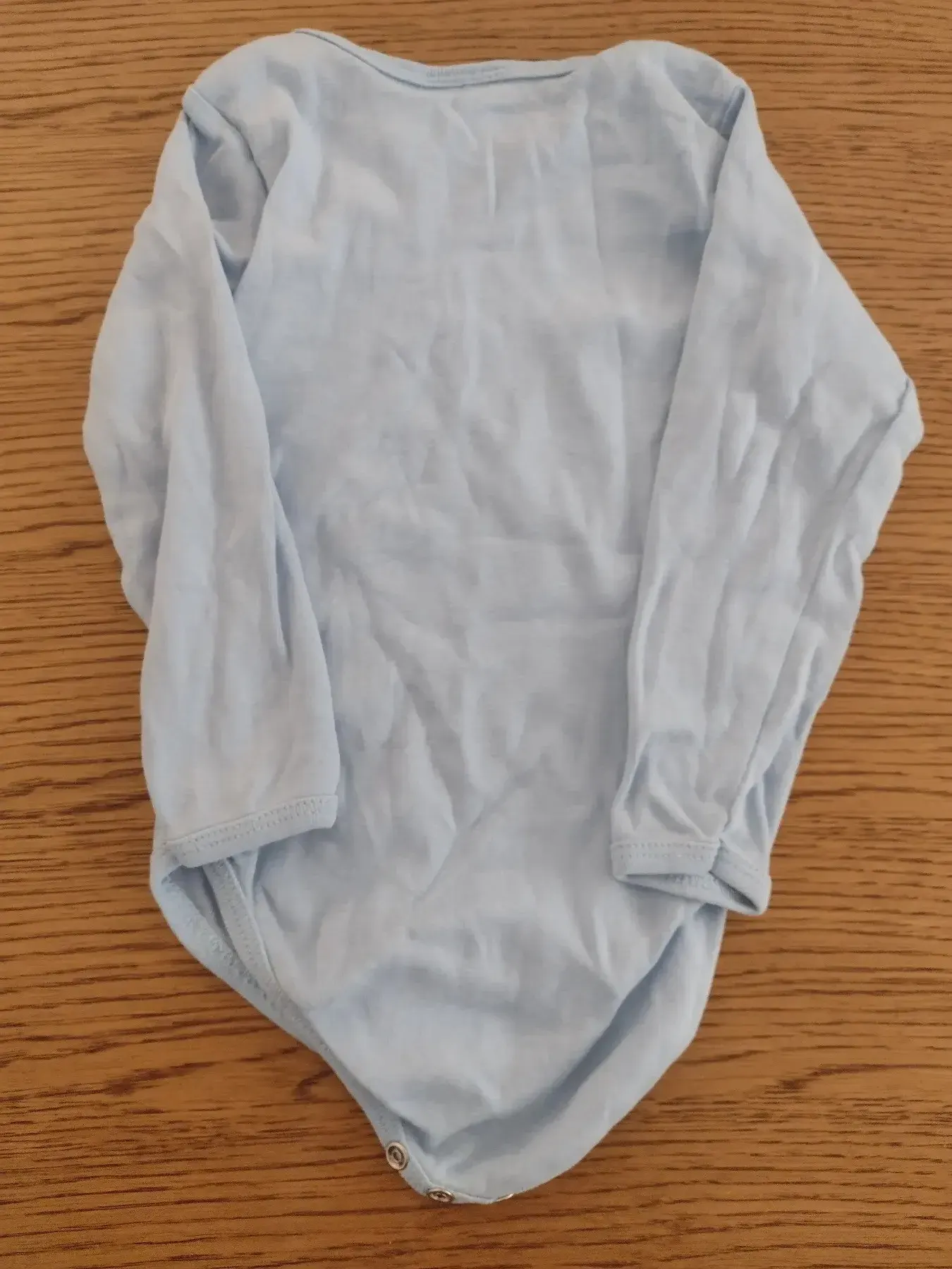 Langarmbody blau Roboter 86/92 my little Bear