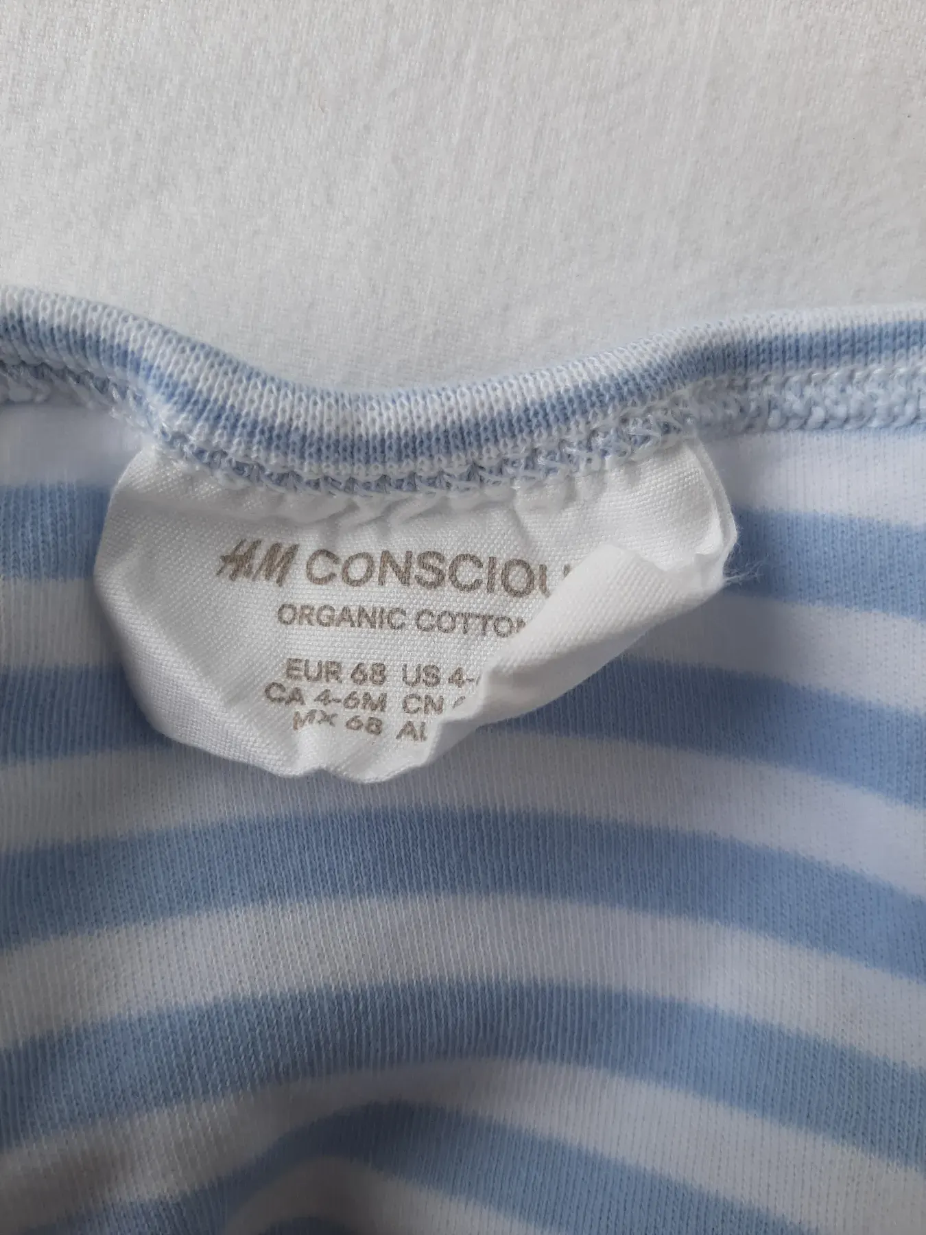 H&M H&M  Wickel Kurzarm Body Gr 68