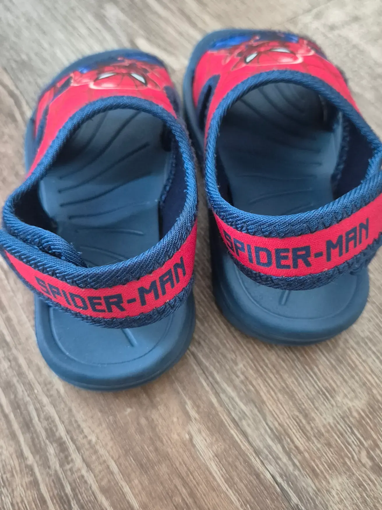 Badeschuhe Hausschuhe Sandalen "Spiderman", Jungen, Größe 26