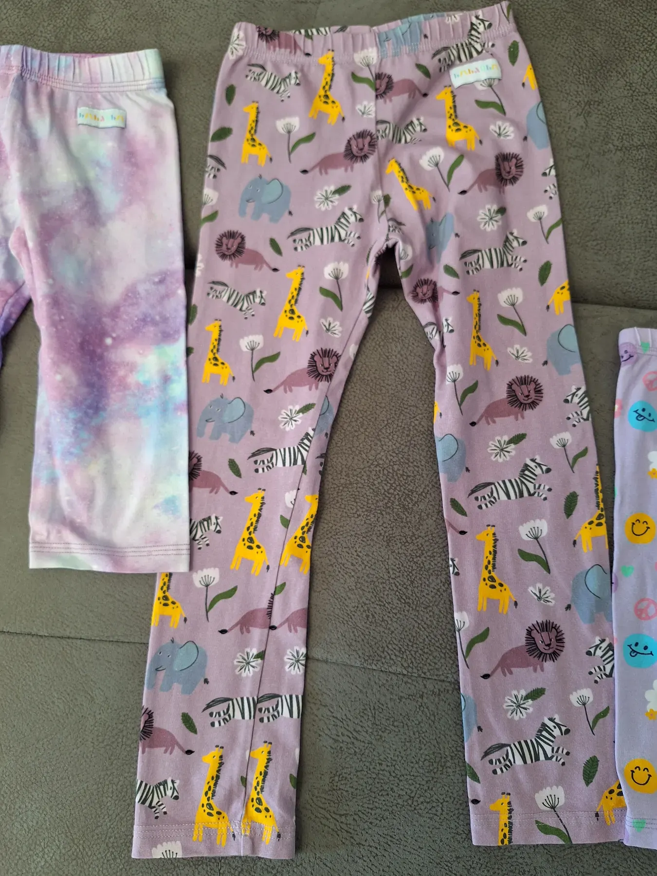 Babauba Skinny Pants Leggings lang Safari