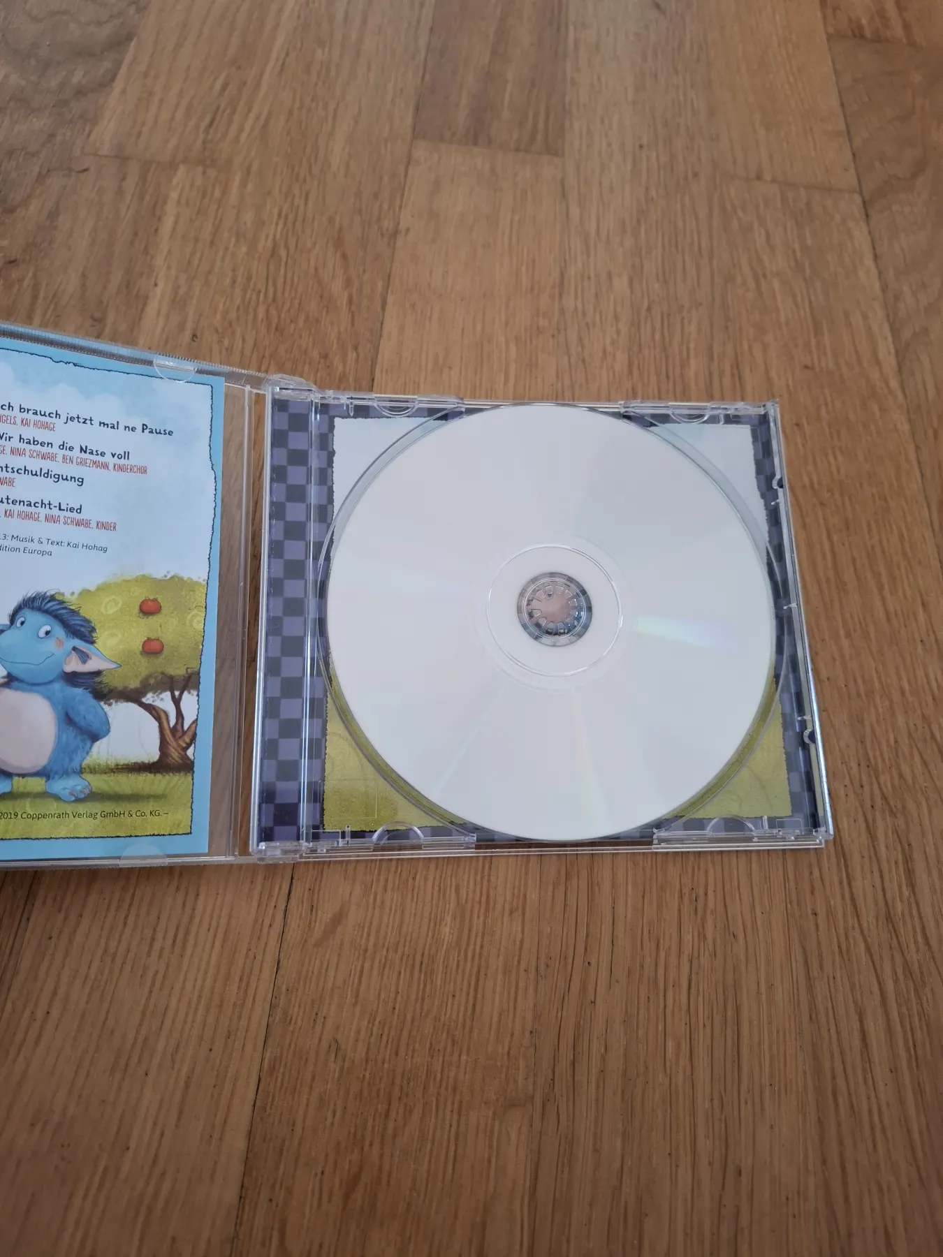 CD Der Grolltroll Liederalbum Lieder Grollen, Schmollen, Gefühle