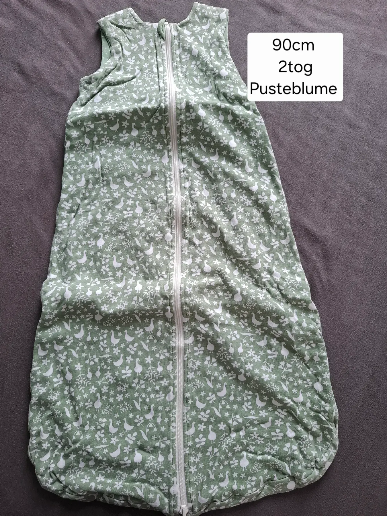 Schlafsack 90cm 2 Tog Pusteblume