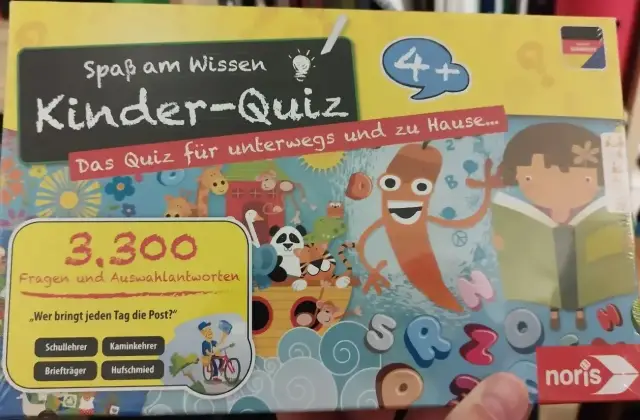 Kinderquiz Noris 4+ - neu/OVP
